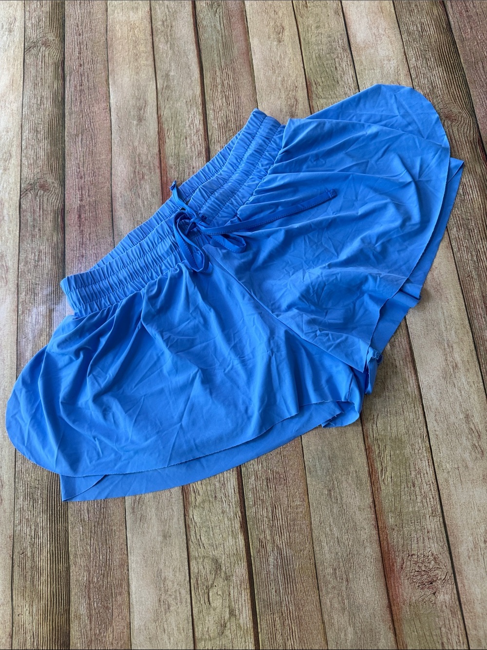 Women's Athletic Skort with Built-In Shorts in Cobalt Blue